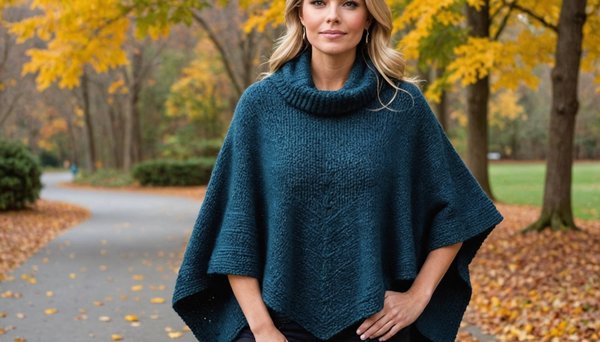 Top 5 patrons de poncho tricot gratuits à essayer cet hiver